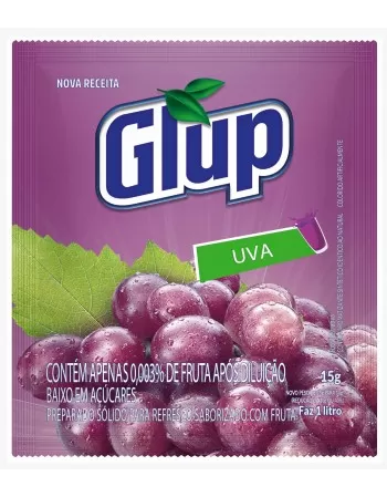 REFRESCO GLUP UVA 15X25G - ENOVA