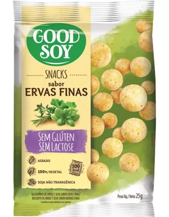 GOODSOY SNACKS SOJA ERVAS FINAS 25G