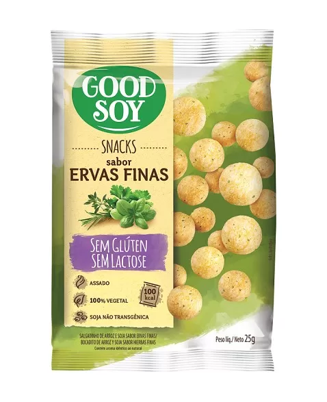 GOODSOY SNACKS SOJA ERVAS FINAS 25G