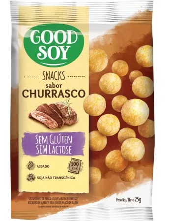 GOODSOY SNACKS SOJA CHURRASCO 25G