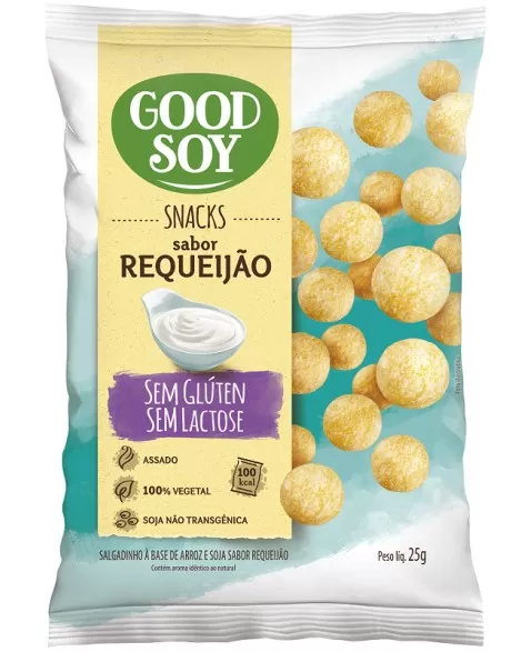 GOODSOY SNACKS SOJA REQUEIJAO 25G