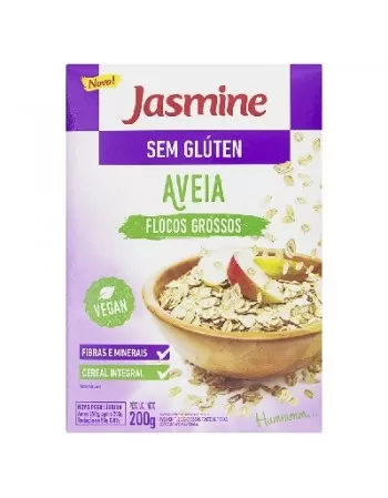 JASMINE AVEIA S/G FLOCOS GROSSOS 200G