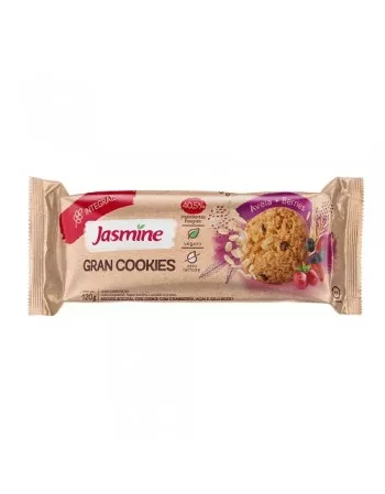 GRAN COOKIES AVEIA E BERRIES INTEGRAL 120G - JASMINE