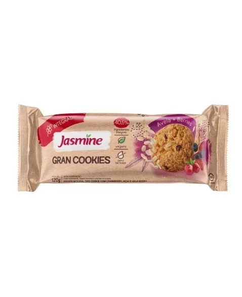 GRAN COOKIES INTEGRAL BERRIES 120G - JASMINE