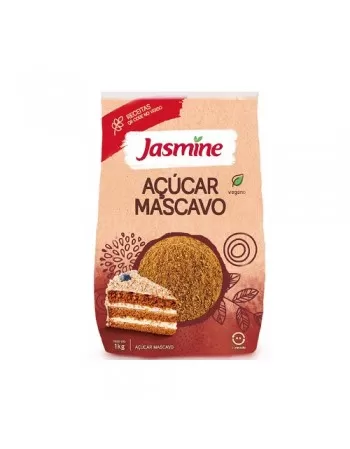 AÇÚCAR MASCAVO INTEGRAL 1KG - JASMINE