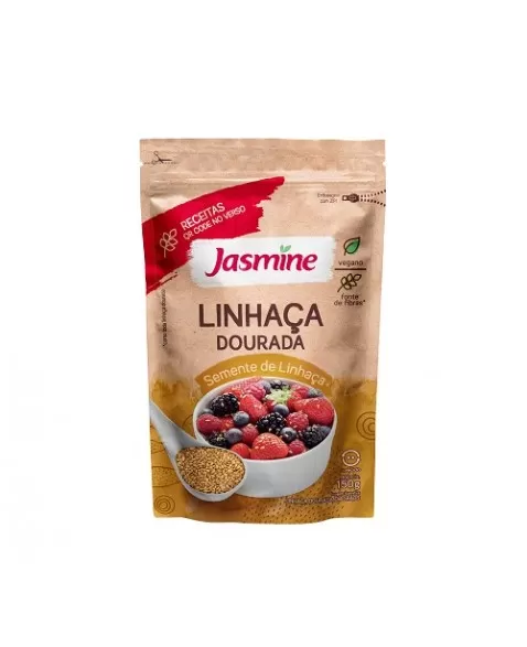 SEMENTE LINHAÇA DOURADA INTEGRAL 150G - JASMINE