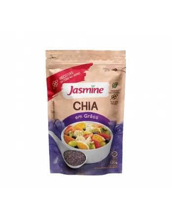 CHIA EM GRÃOS SACHE INTEGRAL 150G - JASMINE