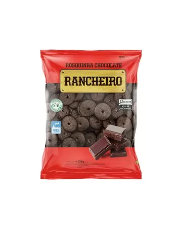 RANCHEIRO ROSQUINHAS CHOCOLATE 300G