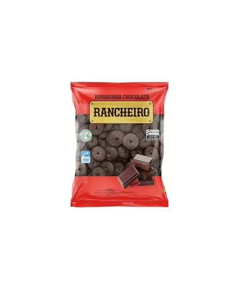 RANCHEIRO ROSQUINHAS CHOCOLATE 300G