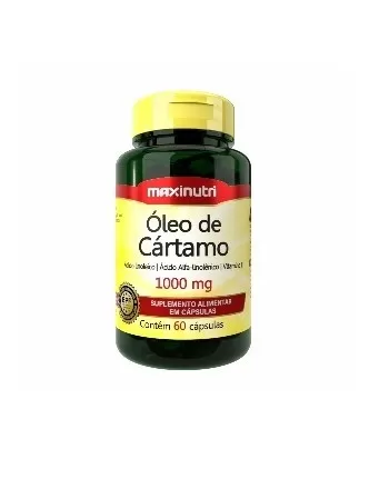 MAXINUTRI OLEO CARTAMO 1000MG 60 CPS