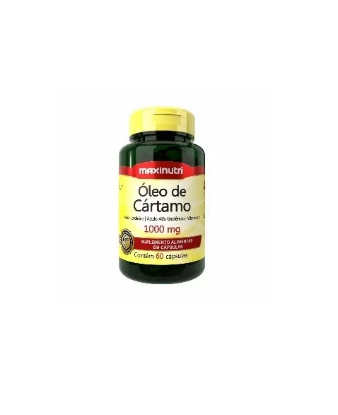 MAXINUTRI OLEO CARTAMO 1000MG 60 CPS