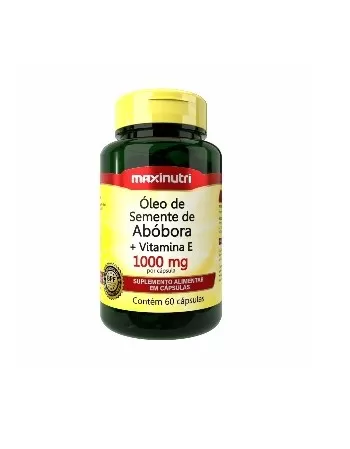 MAXINUTRI OLEO SEMENTE ABOBORA 1000MG 60 CPS