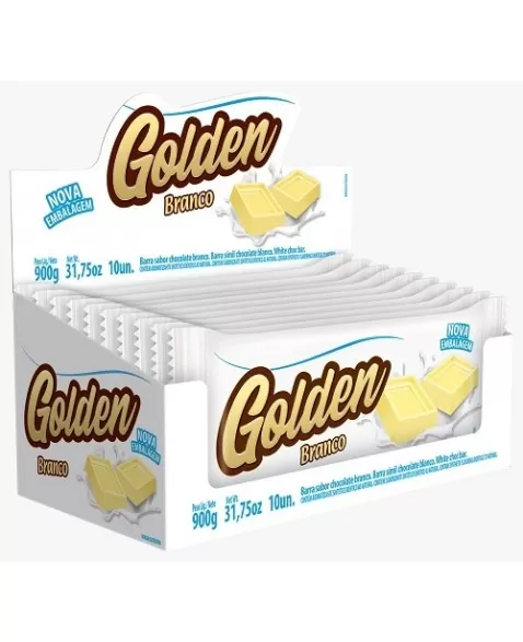 BEL BARRA GOLDEN BRANCO 10X90G