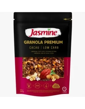 GRANOLA CACAU LOWCARB 200G - JASMINE