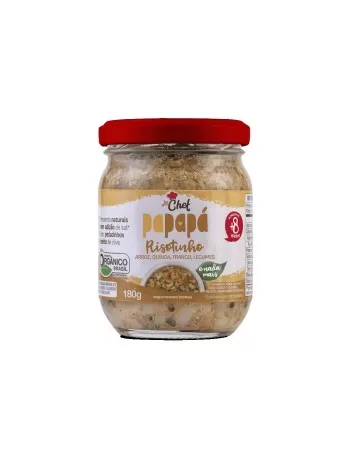 PAPAPA RISOTINHO ORGANICO ARROZ QUINOA FRANGO 180G