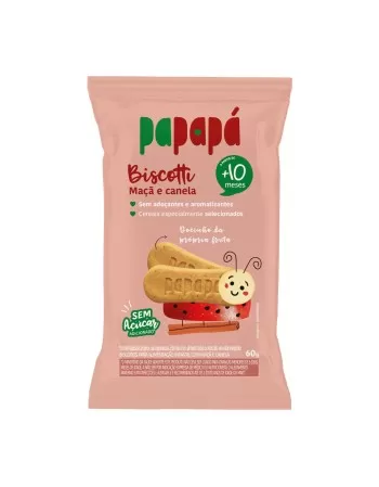 PAPAPA BISCOITO INFANTIL BISCOTTI MACA CANELA 60G