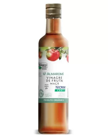 VINAGRE DE MAÇÃ 4% ORGÂNICO 500ML - ALMAROMI