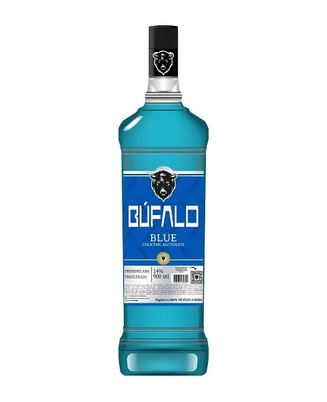 BUFALO COCKTAIL ALCOOLICO BLUE 6X900ML