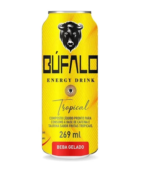 BUFALO ENERGETICO TROPICAL LATA 12X269ML