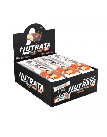 PROTOBAR AMENDOIM WHEY 9X70G - NUTRATA