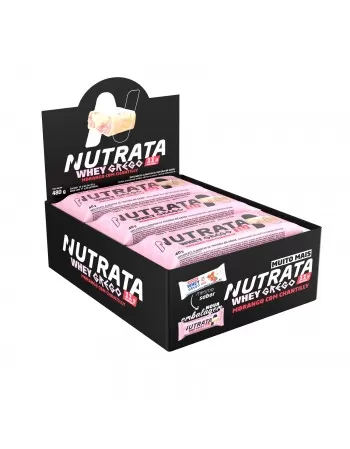 BARRA GREGO MORANGO 12X40G - NUTRATA