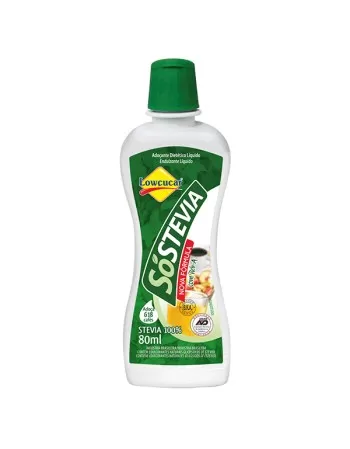 ADOÇANTE SOSTEVIA ZERO AÇÚCAR 80ML - LOWÇUCAR