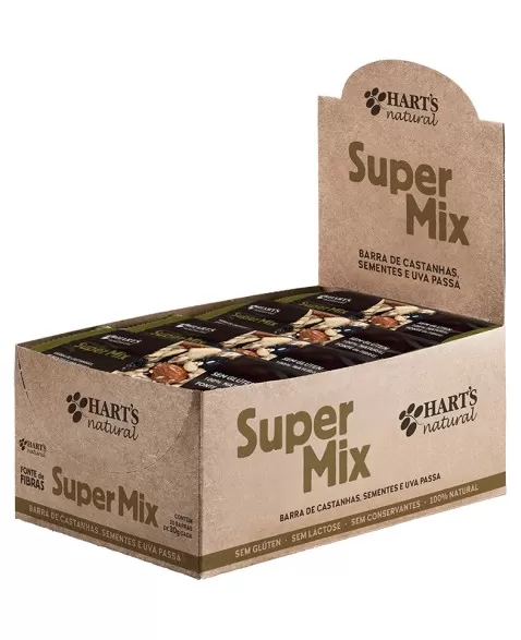 CEREAL SUPER MIX SEM GLÚTEN 20X30G - HARTS