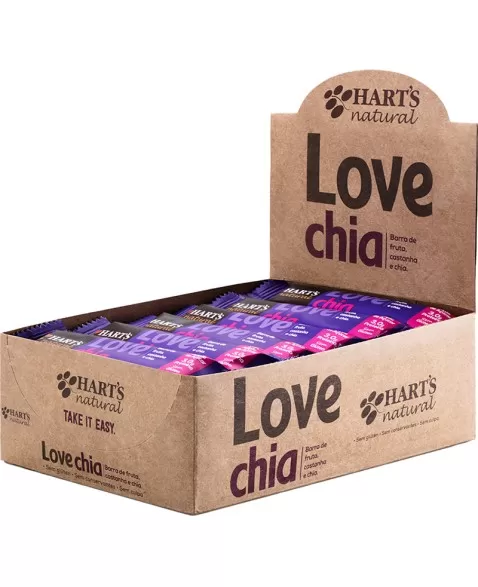 LOVE CHIA SEM GLÚTEN 24X35G - HARTS