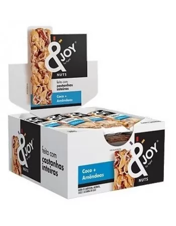 JOY NUTS COCO E AMÊNDOAS SEM GLÚTEN 12X30G - ENOVA