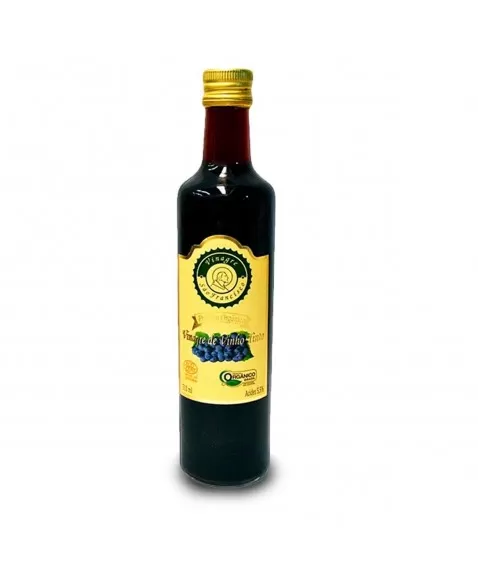 VINAGRE ORGÂNICO VINHO TINTO 500ML - SÃO FRANCISCO