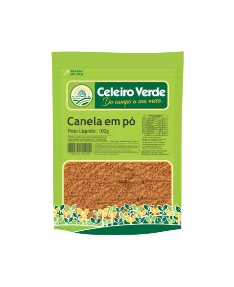 CELEIRO CANELA EM PÓ 100G