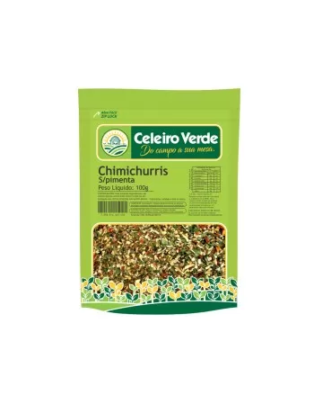 CHIMICHURRI SEM PIMENTA 100G - CELEIRO VERDE