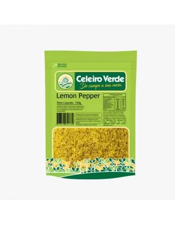 TEMPERO LEMON PEPPER 150G - CELEIRO VERDE