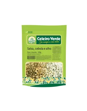 TEMPERO SALSA, CEBOLA E ALHO 100G - CELEIRO VERDE