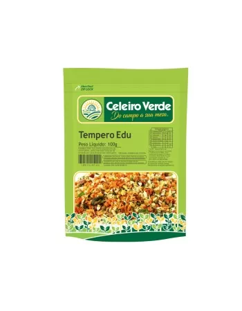 TEMPERO EDU 100G - CELEIRO VERDE