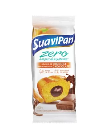 SUAVIPAN DP BOLO ZERO CENOURA CHOC 12X40