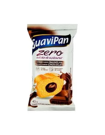 SUAVIPAN DP BOLO ZERO BAUNILHA CHOCO 12X