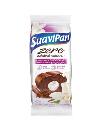 SUAVIPAN DP BOLO ZERO CHOCO BAUNILHA 12X