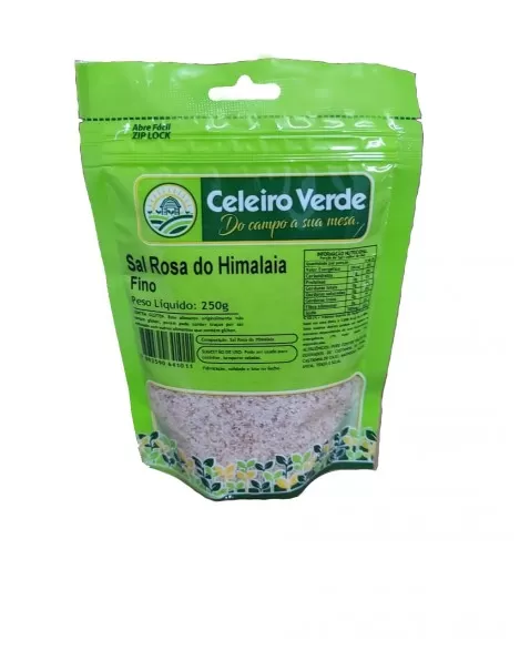 SAL ROSA DO HIMALAIA FINO 250G - CELEIRO VERDE